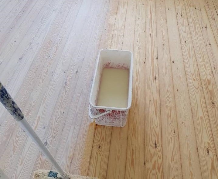 Tørretid efter ludbehandling af gulv